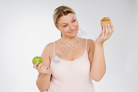 减肥的女人图片