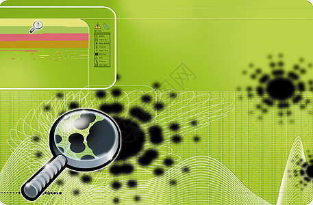 病毒检测背景图片
