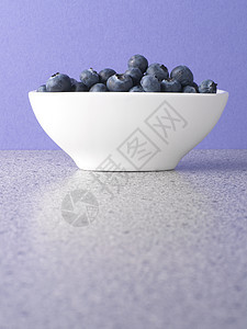 碗里的蓝莓图片