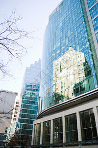 温哥华市中心的大楼图片