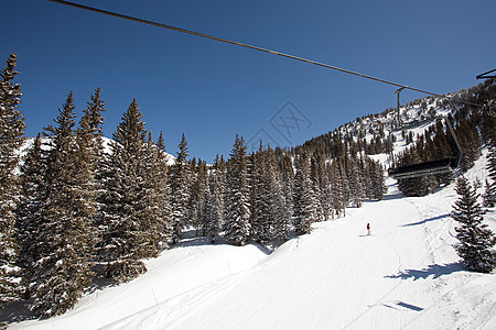 美国犹他州滑雪场图片