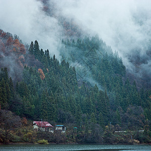 日本福岛Tadami河图片