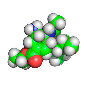 抗流感药物分子图片