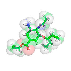 抗流感药物分子图片