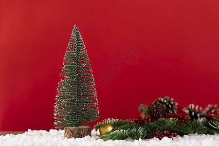 圣诞节日圣诞树背景