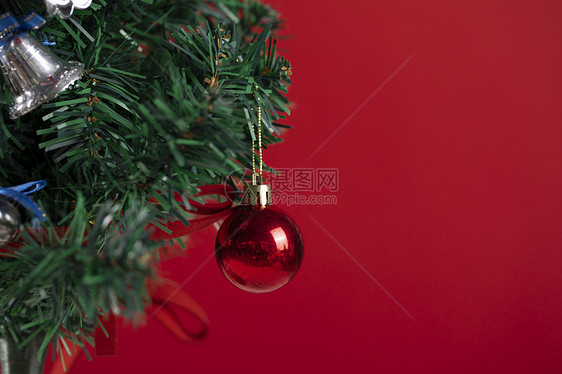 圣诞节彩球图片