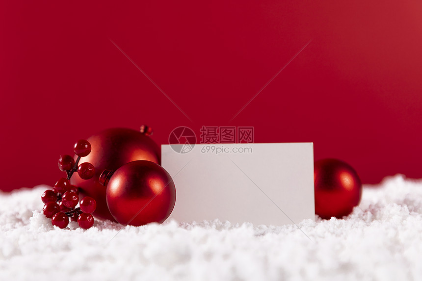 ‘~圣诞球和圣诞卡片  ~’ 的图片