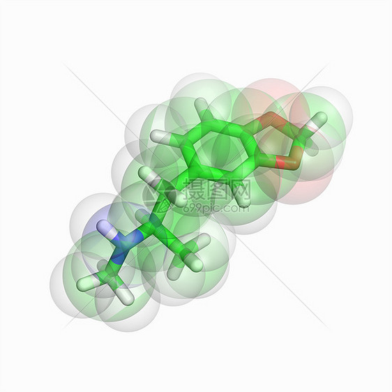 分子结构图图片