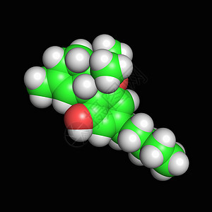 THC分子图片