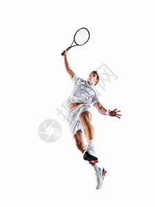 打网球的人背景图片