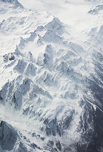 瑞士阿尔卑斯山雪山鸟瞰图图片