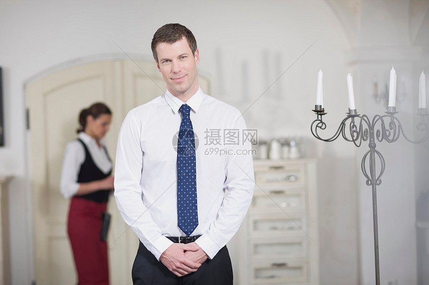 餐馆老板高清图片下载-正版图片501515105-摄图网