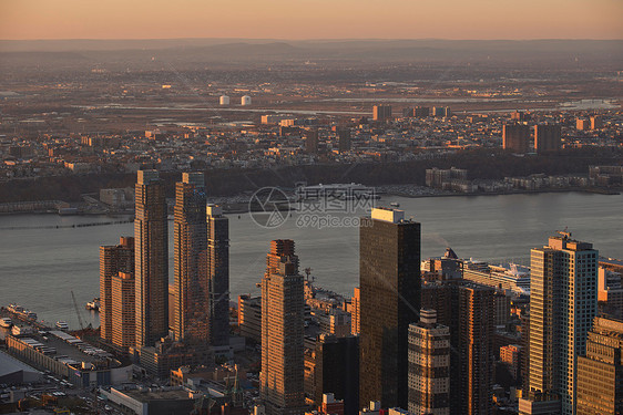 曼哈顿城市景色图片