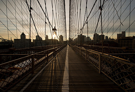 美国纽约市布鲁克林大桥图片