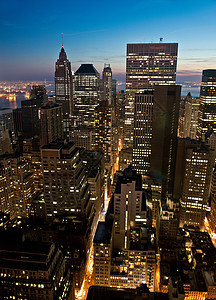 美国纽约曼哈顿城市高清图片素材