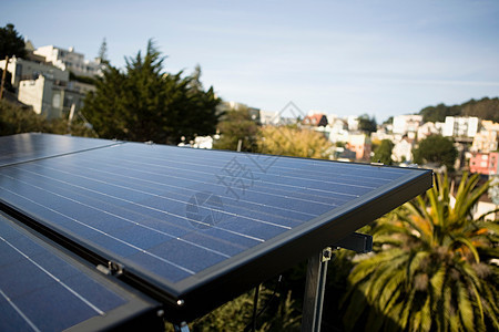 太阳能电池板住宅安装图片