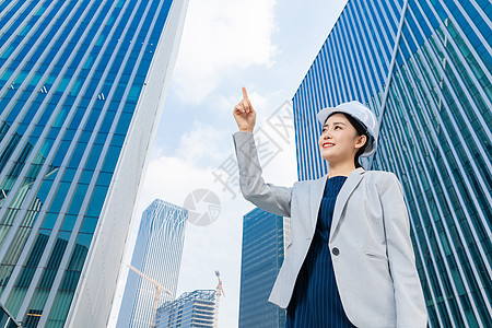 女性建筑工程师形象图片