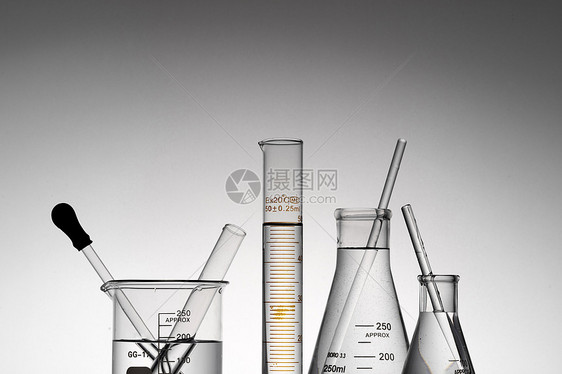 实验烧杯锥形瓶量筒图片