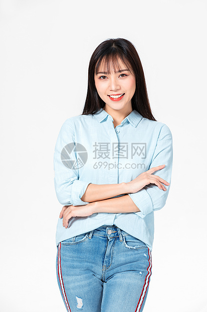 成人教育美女大学生形象图片