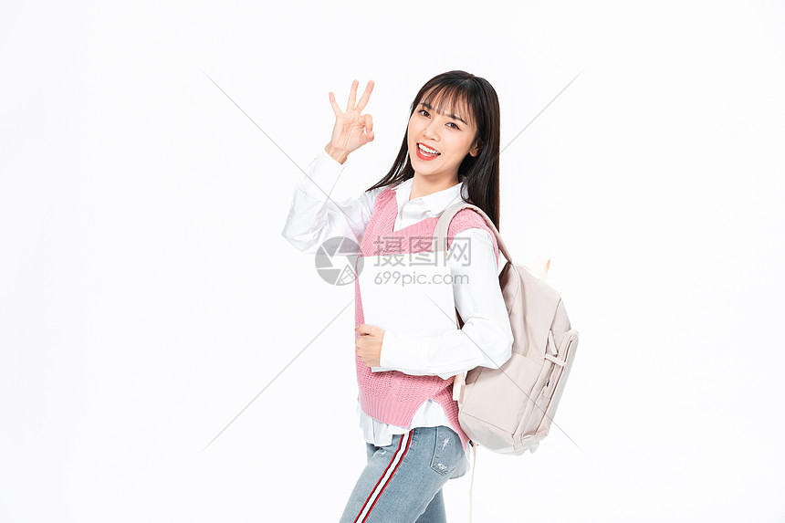 ‘~成人教育美丽的小姐姐大学生背包抱书本ok  ~’ 的图片