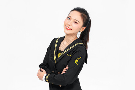  学院风大学生JK服美女形象图片