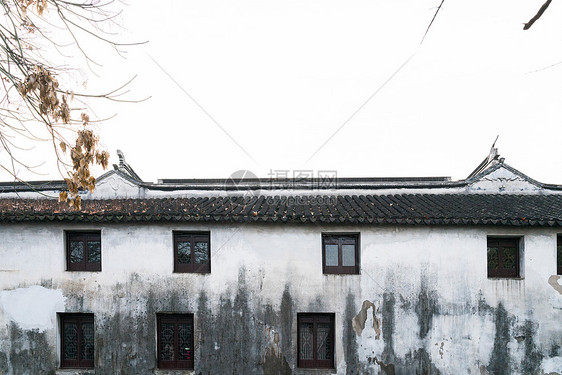 苏州粉墙黛瓦的江南建筑图片