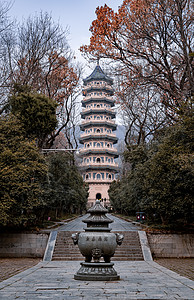 南京灵谷寺寺庙旅游景点图片