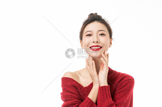 时尚情人节美女形象图片