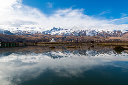 青藏高原雪山四川省甘孜市背景