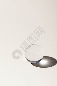 透光玻璃透明玻璃球背景