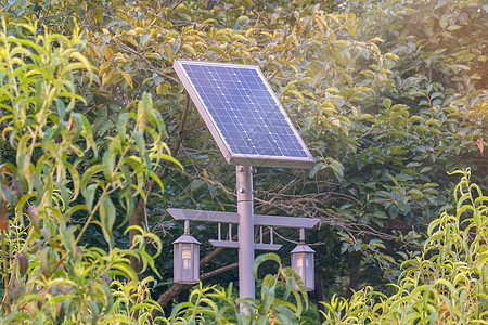 光伏地球湖北荆门太阳能环保光伏发电节能路灯背景