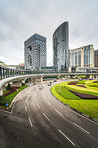 澳门氹仔城市风光图片