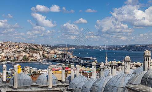 土耳其首都伊斯坦布尔城市建筑风光图片