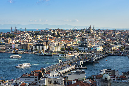 土耳其首都伊斯坦布尔城市建筑风光图片
