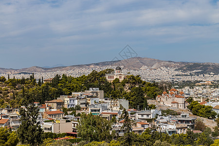 欧洲旅游名城希腊首都雅典城市风光图片