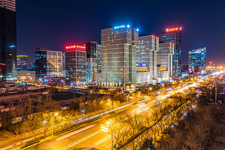 北京国贸道路图片