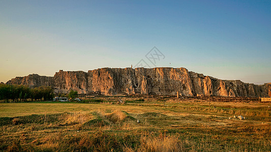 土耳其凡城城堡遗迹图片
