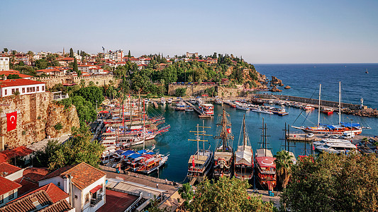 土耳其安塔利亚地中海海滨城市图片