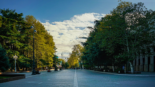 阿塞拜疆占贾城市街道图片