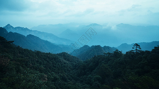 世界旅游江西三清山自然景区背景