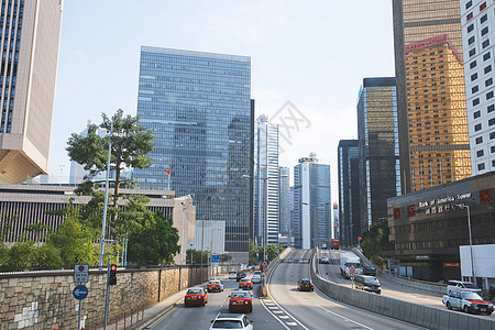香港城市交通图片