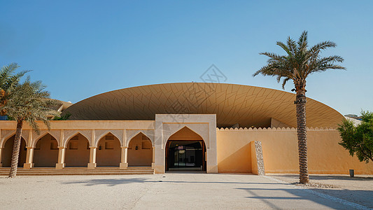 卡塔尔国家博物馆背景图片