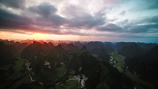 广西北海崇左风光背景图片