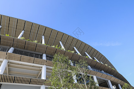 东京热东京运动会主场馆日本新国立竞技场背景