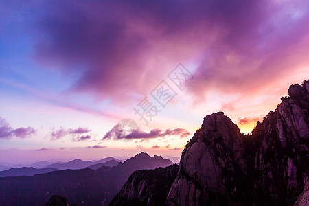 黄山自然风光图片