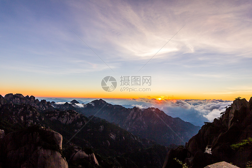 黄山自然风光图片