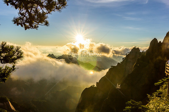 黄山自然风光图片