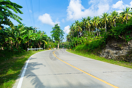 宁静的乡村道路图片