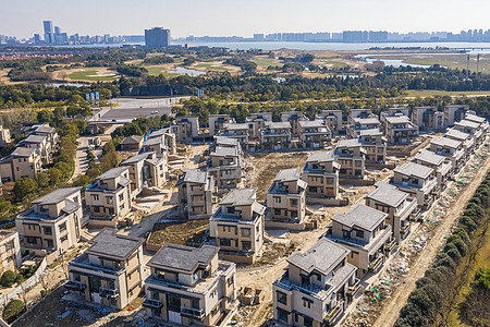 别墅建筑工地高清图片