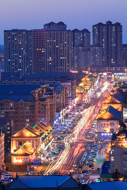 黑龙江省大庆市俯视图图片